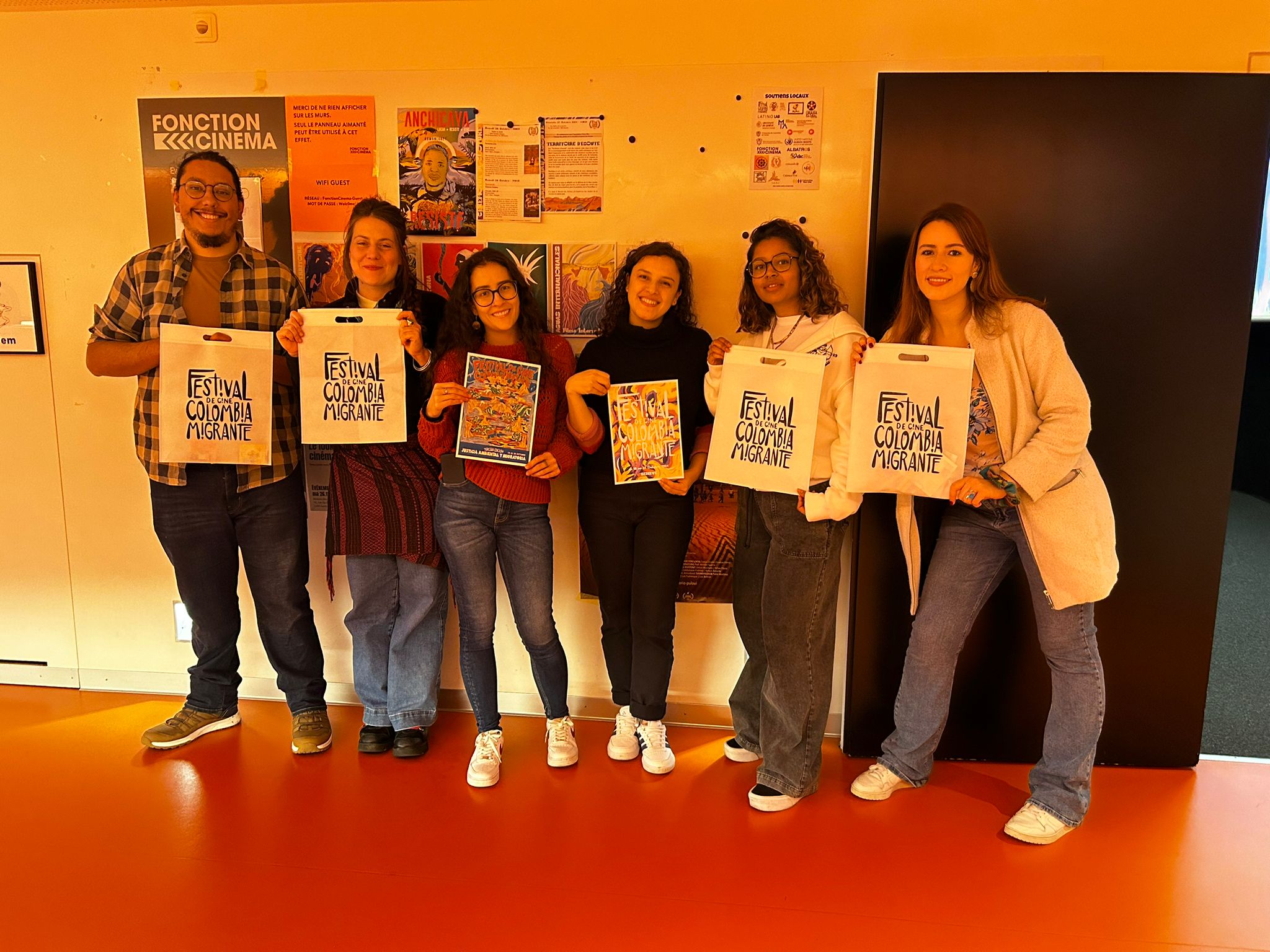 Projection du programme 2024 pendant une séance